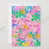 Invitation Robe pour une fête de peinture de Mess Art Girl An (Dos)