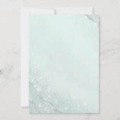 Invitation Robe princesse en argent rose Fête d'anniversaire (Dos)