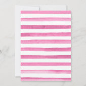 Invitation Robe rose Blonde Princesse Sweet 16 (Dos)