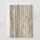 Invitation Robe rustique violet hydrangée mariage invite ph1 (Dos)