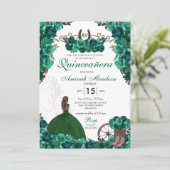 Invitation Robe verte de la princesse occidentale Charra Quin (Debout devant)