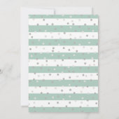 Invitation Robe verte Dusty Peau foncée Princesse Douce 16 (Dos)