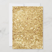 Invitation Robe verte ivoirienne Charro Gold Quinceanera (Dos)