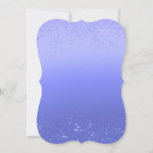 Invitation Robe Violette Quinceañera Vintage (Dos)