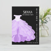 Invitation Robes de soirée Fancy Glam (Debout devant)