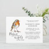 Invitation Robin Celebration of Life Memorial Service (Debout devant)