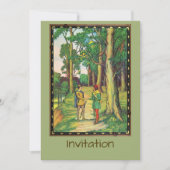 Invitation Robin des Bois et Petit Jean (Devant)