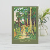 Invitation Robin des Bois et Petit Jean (Debout devant)