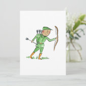 Invitation Robin Hood, Sherwood Forest, Nottingham (Debout devant)