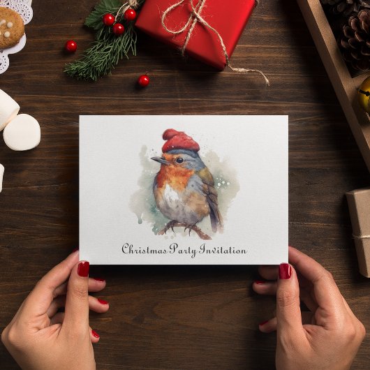 Invitation Robin Winter Delight, sur mesure