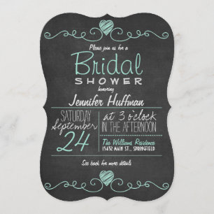 Invitation Robins Oeuf Bleu Rustique Chalkboard Fête des mari