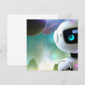 Invitation Robot (Devant / Derrière)