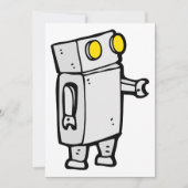 Invitation Robot de base (Devant)