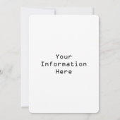 Invitation Robot Dragon Ecriture dans Scroll (Dos)