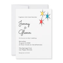 Rock and Roll 1950s Style Mariage