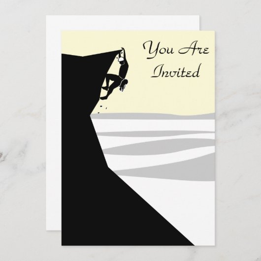 Invitation Rock Climat 1 (Devant / Derrière)