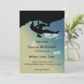 Invitation Rock Escalade Party (Debout devant)