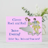 Invitation Rock et Roll Dancing (Debout devant)