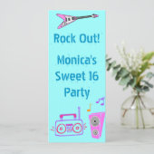 Invitation Rock Out (Debout devant)