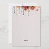 Invitation Rock Star Guitare Électrique (Dos)