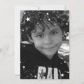 Invitation Rock Star Party Guitare Anniversaire Photo Invitat (Dos)