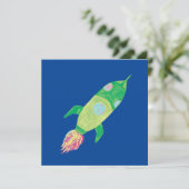 Invitation Rocket Green Childing Space (Debout devant)