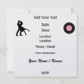 Invitation Rockin' Around the Clock Party - SRF (Dos)