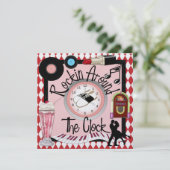 Invitation Rockin' Around the Clock Party - SRF (Debout devant)