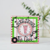 Invitation Rockin' Around the Clock Party - SRF (Debout devant)