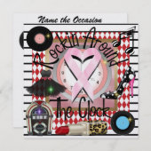 Invitation Rockin' for the Cure - SRF (Devant / Derrière)