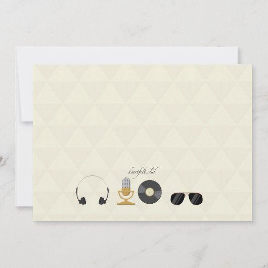 Invitation Rockstar (Dos)