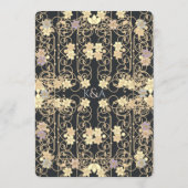 Invitation Rococo Revival Elegant Vintage Floral Wedding (Dos)