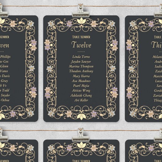 Invitation Rococo Revival Elegant Vintage Floral Wedding