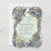 Invitation Rococo Rich Romantic Gold Reliefs & Masques (Devant)