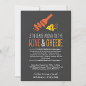 Invitation Rodan et Fields Vin et fromage (Devant)