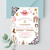 Invitation Rodéo Cowgirl Premier Rodéo Ranch Sud-Ouest