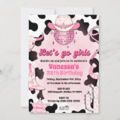 Invitation Rodéo Disco Filles Filles (Devant)