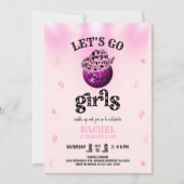 Invitation Rodeo Let's go girls (Devant)