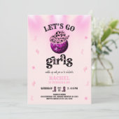 Invitation Rodeo Let's go girls (Debout devant)