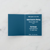 Invitation Rodeo occidental personnalisé (Intérieur)