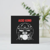 Invitation Roi de l'acide (Debout devant)