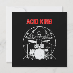 Invitation Roi de l'acide