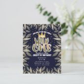 Invitation Roi des choses sauvages UN 1er anniversaire (Debout devant)