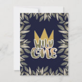 Invitation Roi des choses sauvages UN 1er anniversaire (Dos)