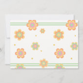 Invitation Roll Girl Roller Skating Birthday Photo (Dos)