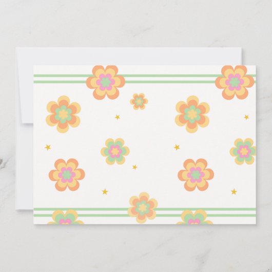 Invitation Roll Girl Roller Skating Birthday Photo (Dos)