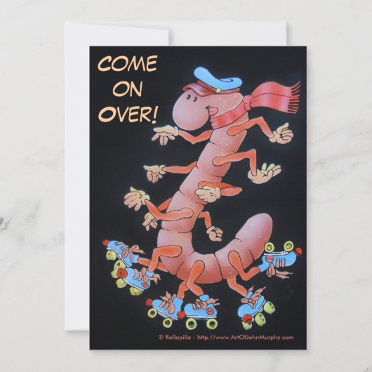 Invitation - Rollapilla pour des enfants (Devant)