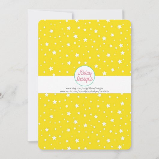 Invitation Roller Skate Neon fête d'anniversaire (Dos)