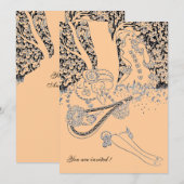 INVITATION ROMANCE (Devant / Derrière)