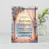 Invitation Romance à Oceanside sous la lumière côtière (Debout devant)